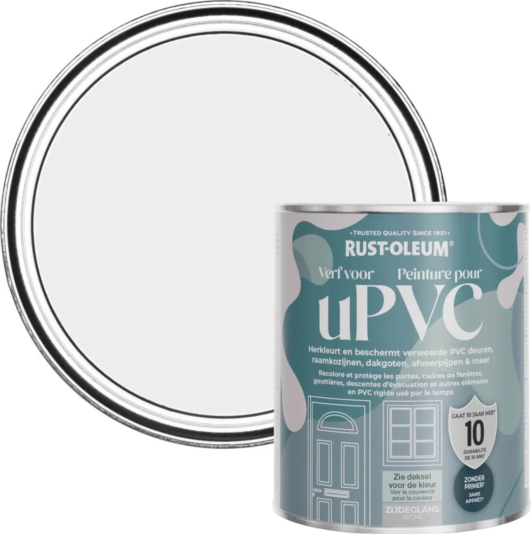 Rust-Oleum Grijs Zijdeglans Verf Fleur 750ml