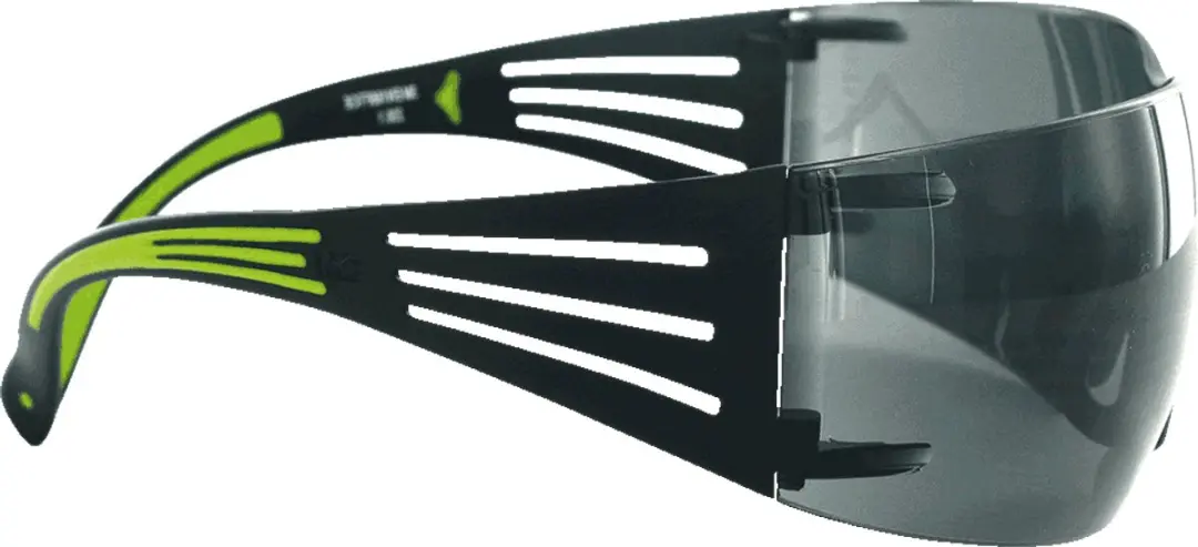 3M SecureFit 400 SF402AF Veiligheidsbril - Zwart/Groen