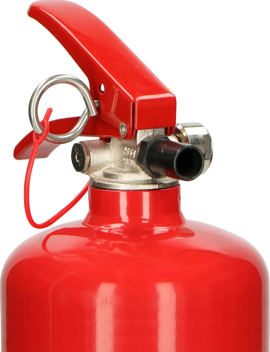 Alecto BP-2 Poederblusser 2KG - Brandklasse ABC - Rood - afbeelding 6 van 6
