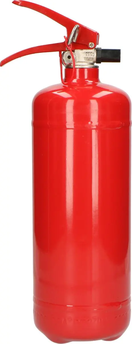Alecto BP-2 Poederblusser 2KG - Brandklasse ABC - Rood