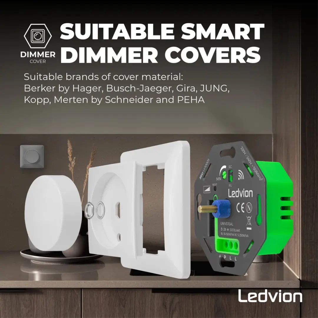 LEDVION LED Smart WIFI Dimmer 5-250W - Grijs