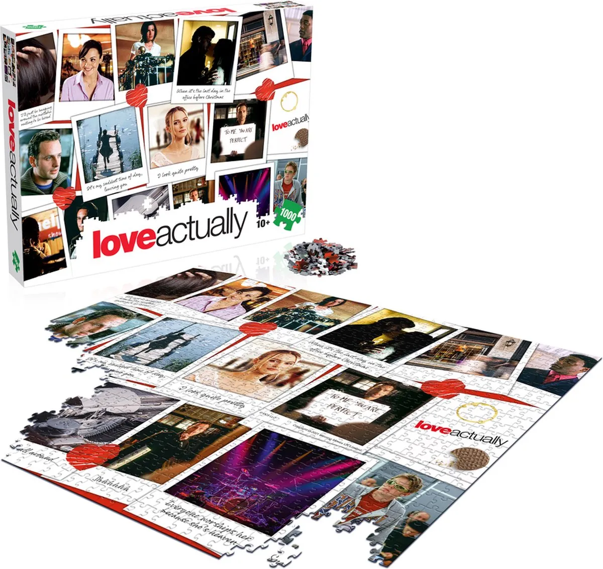 Winning Moves Love Actually Puzzle 1000 Stuks - Multicolor