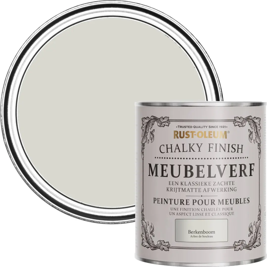 Rust-Oleum Grijs Berkenboom Meubelverf 750ml