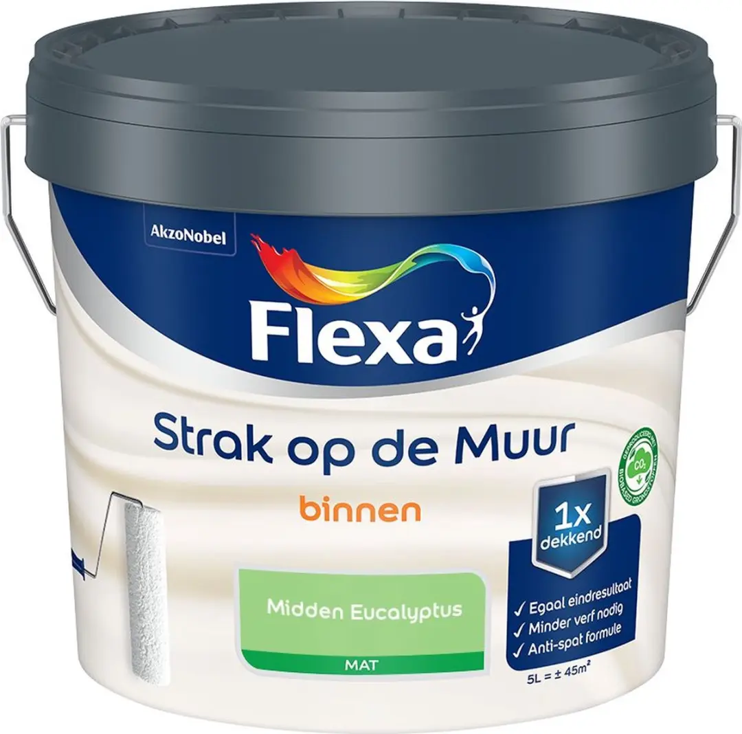 Flexa Strak Op De Muur Binnen Mat Mengverf 5L