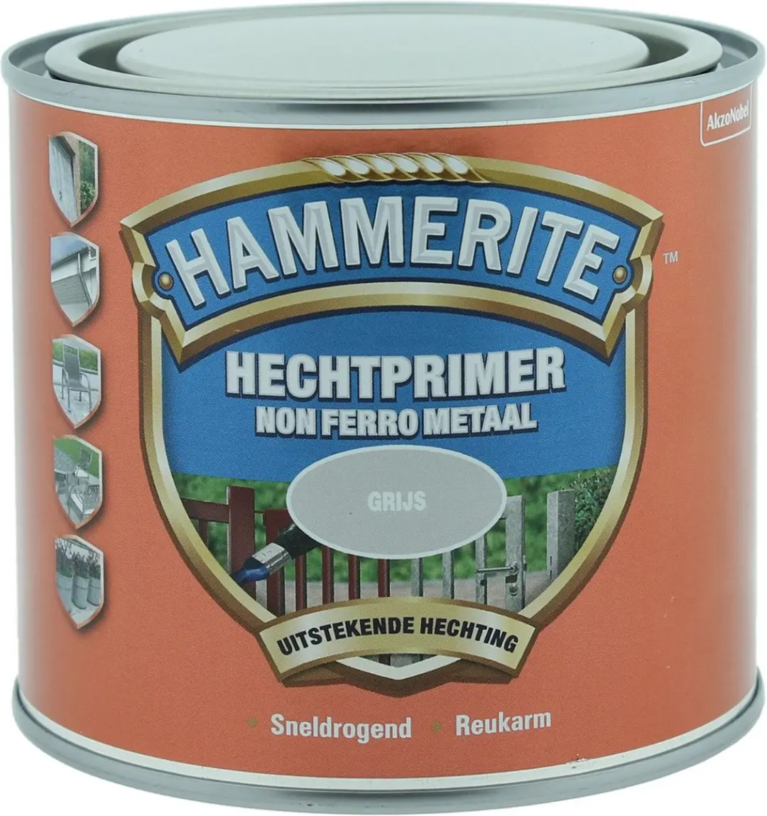 Hammerite Hechtprimer Non Ferro Metaal 500ml - Grijs - afbeelding 6 van 6