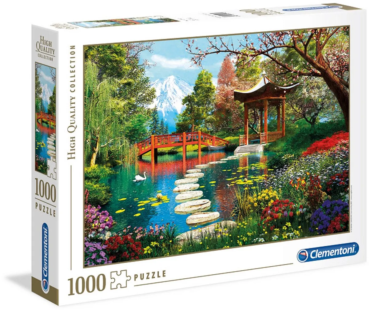 Clementoni Fuji Garden Puzzel 1000 Stuks