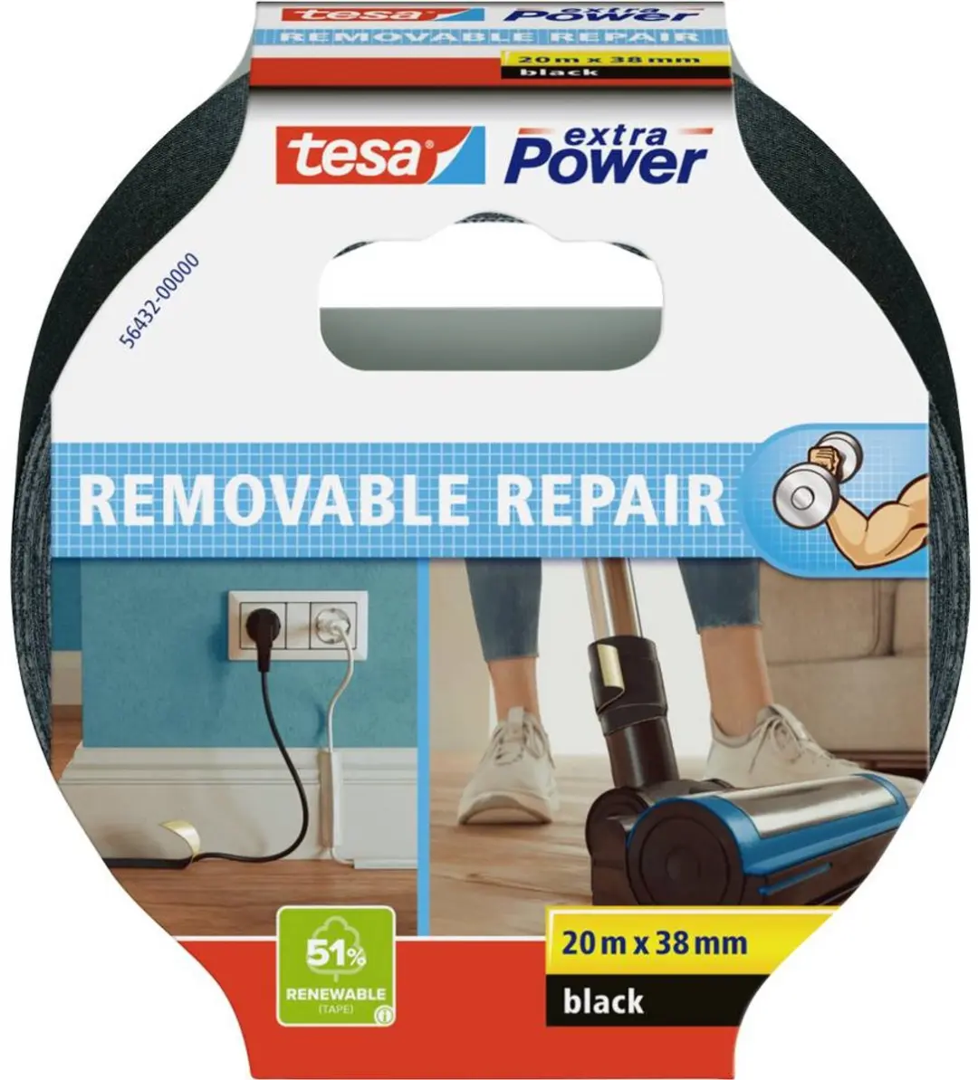 Tesa ECO REPAIR 56432-00000 Textieltape 20m x 38mm