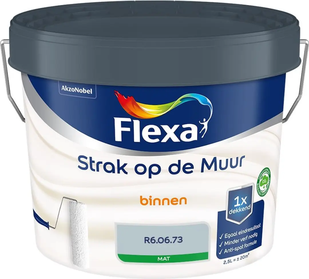 Flexa Strak Op De Muur Binnenmat Mengverf 2,5L