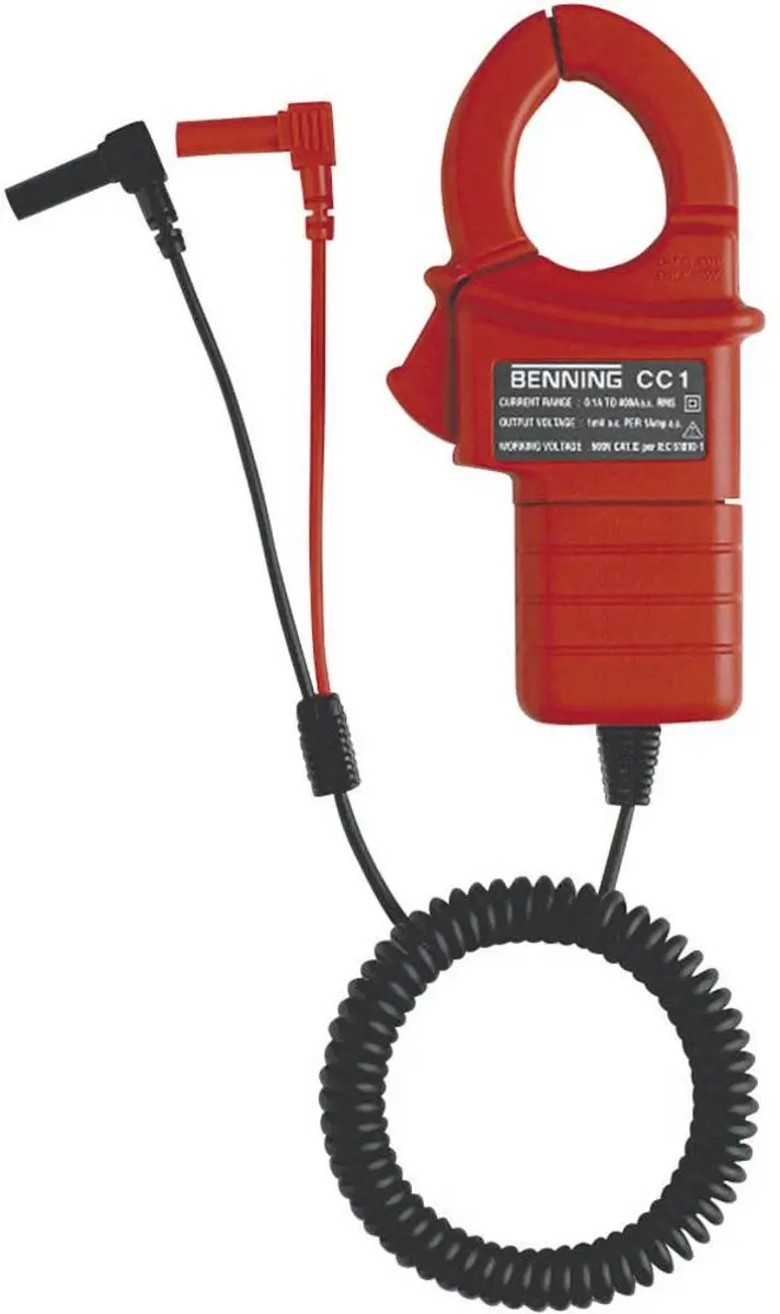 Benning CC 1 Stroomtangadapter Meetbereik A/AC (bereik): 1