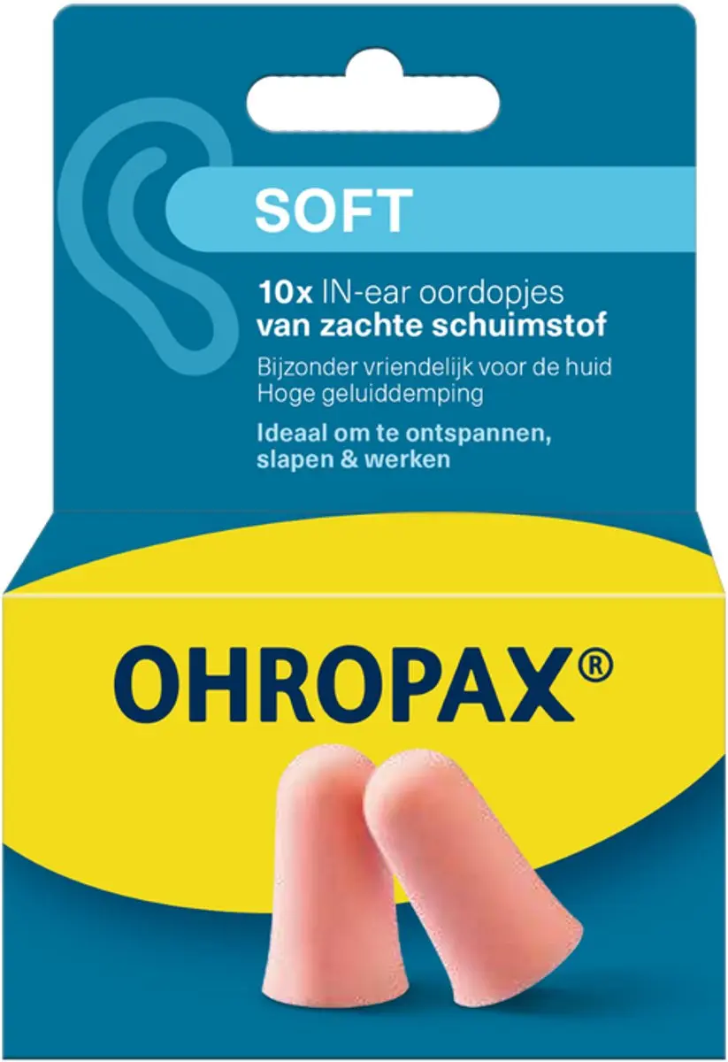 Ohropax Soft Oordopjes