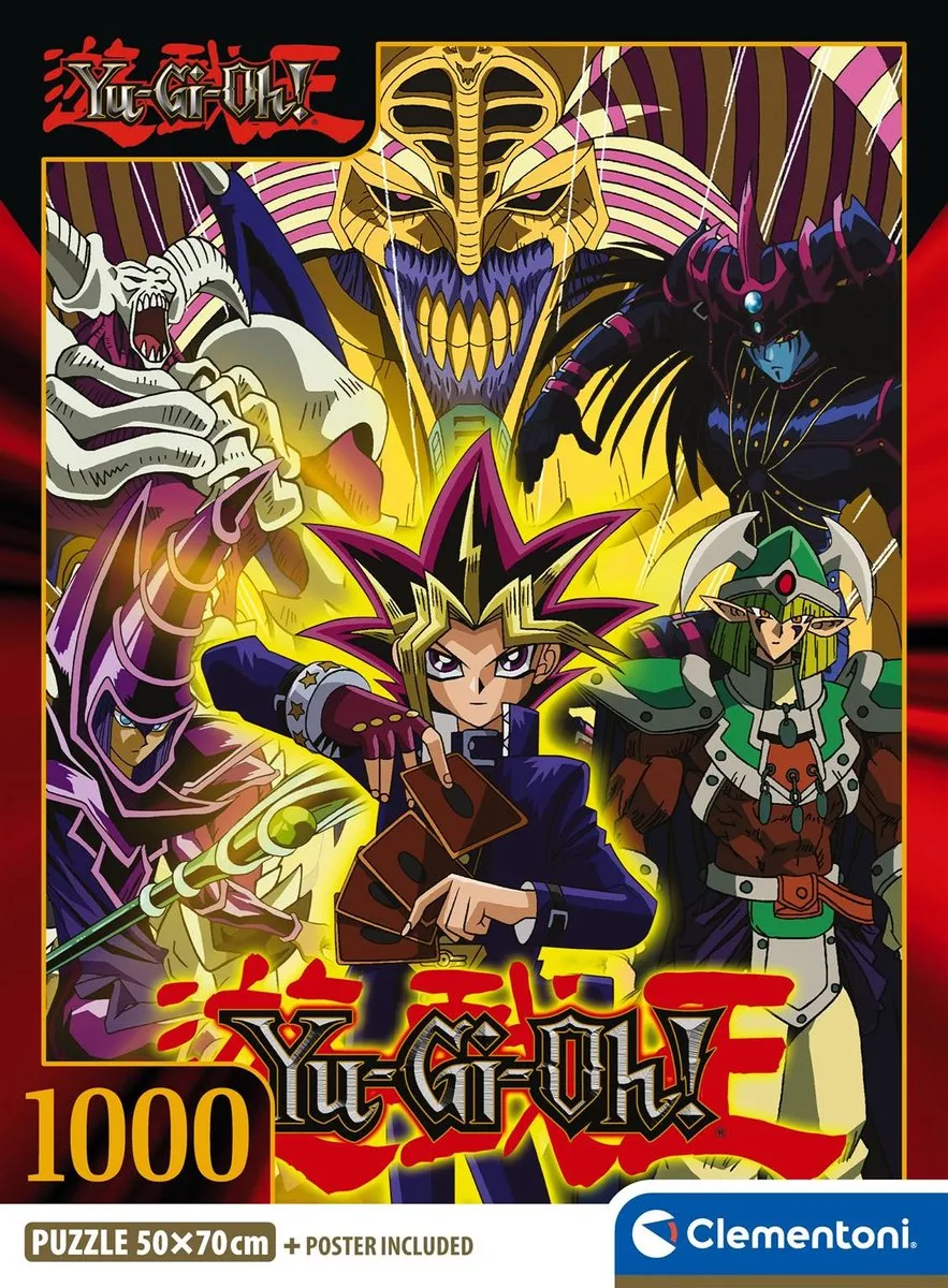 Clementoni Yu-Gi-Oh! Puzzel 1000 Stuks - Multikleur