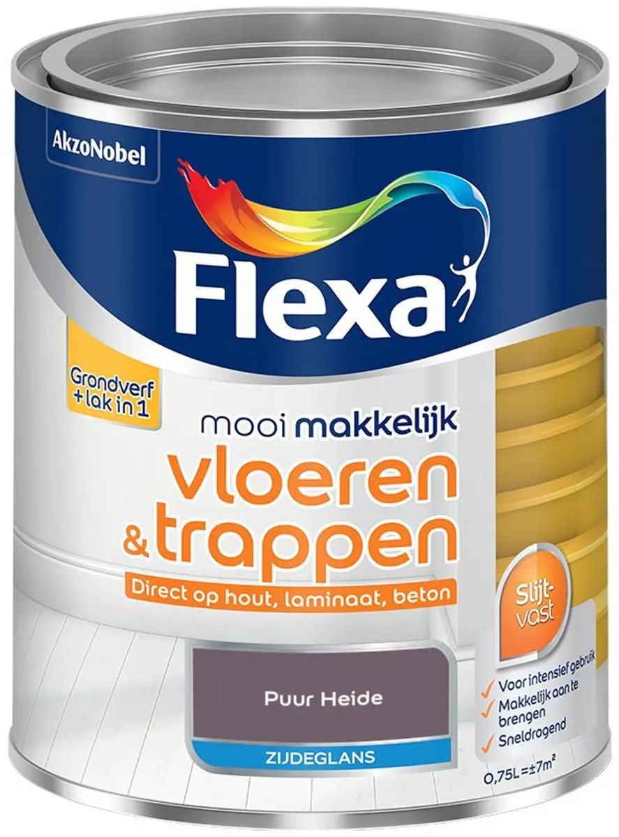 Flexa Mengverf Puur Heide 750ml