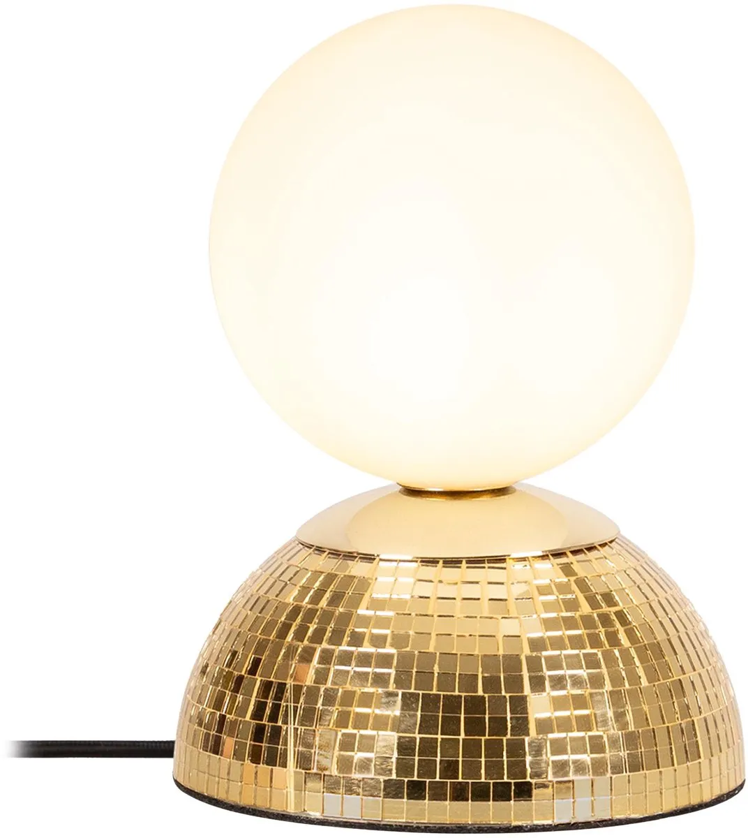 Lucide Glitzer Goud Tafellamp Ø14cm