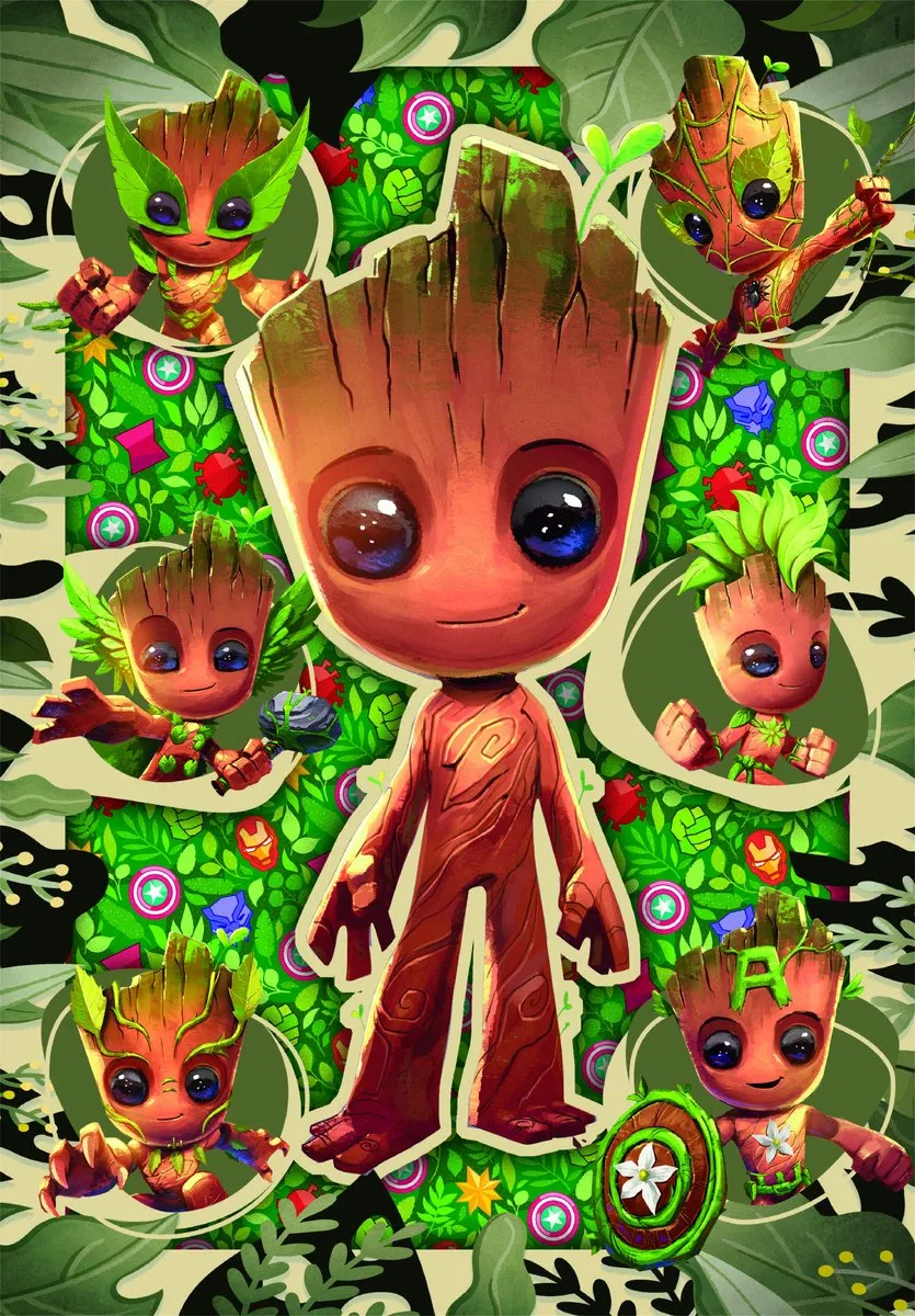 Clementoni Marvel Puzzel 104 Stukjes - Multikleur - afbeelding 6 van 6