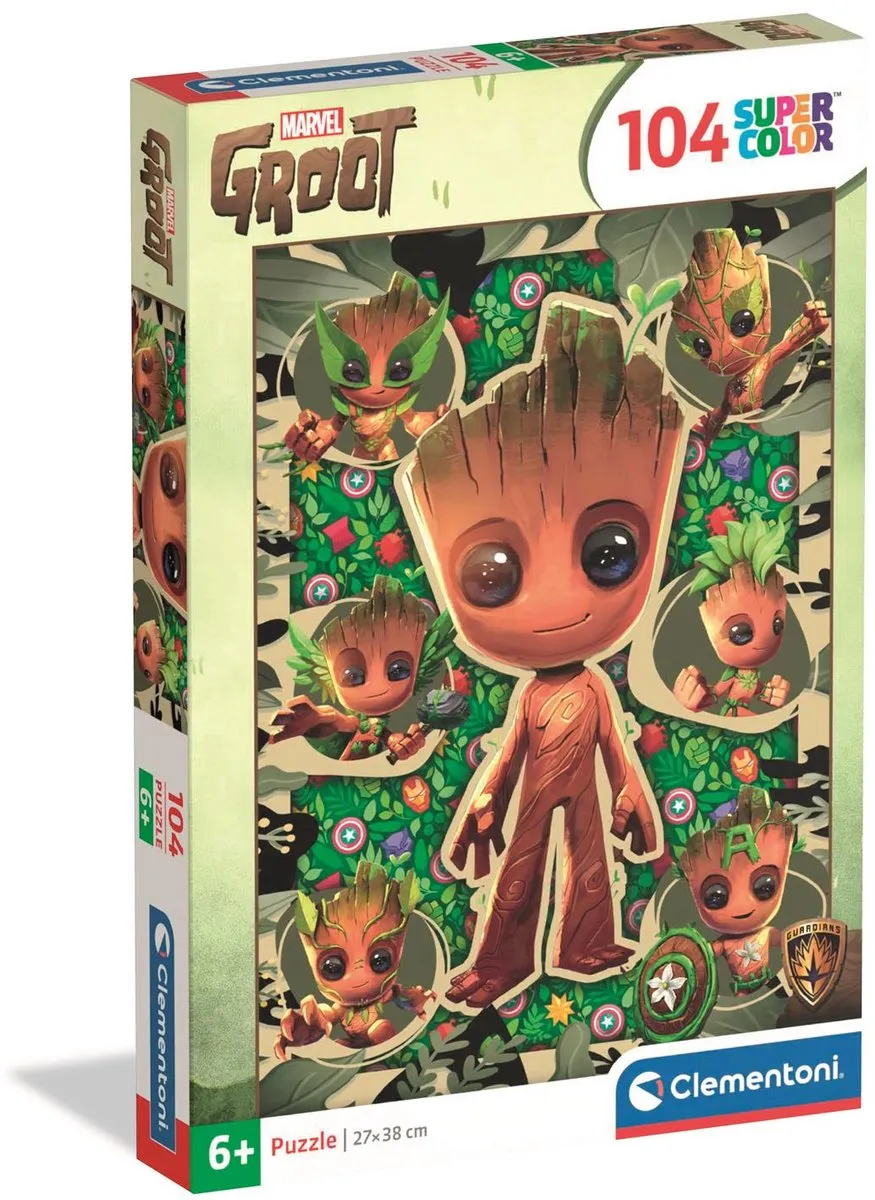Clementoni Marvel Puzzel 104 Stukjes