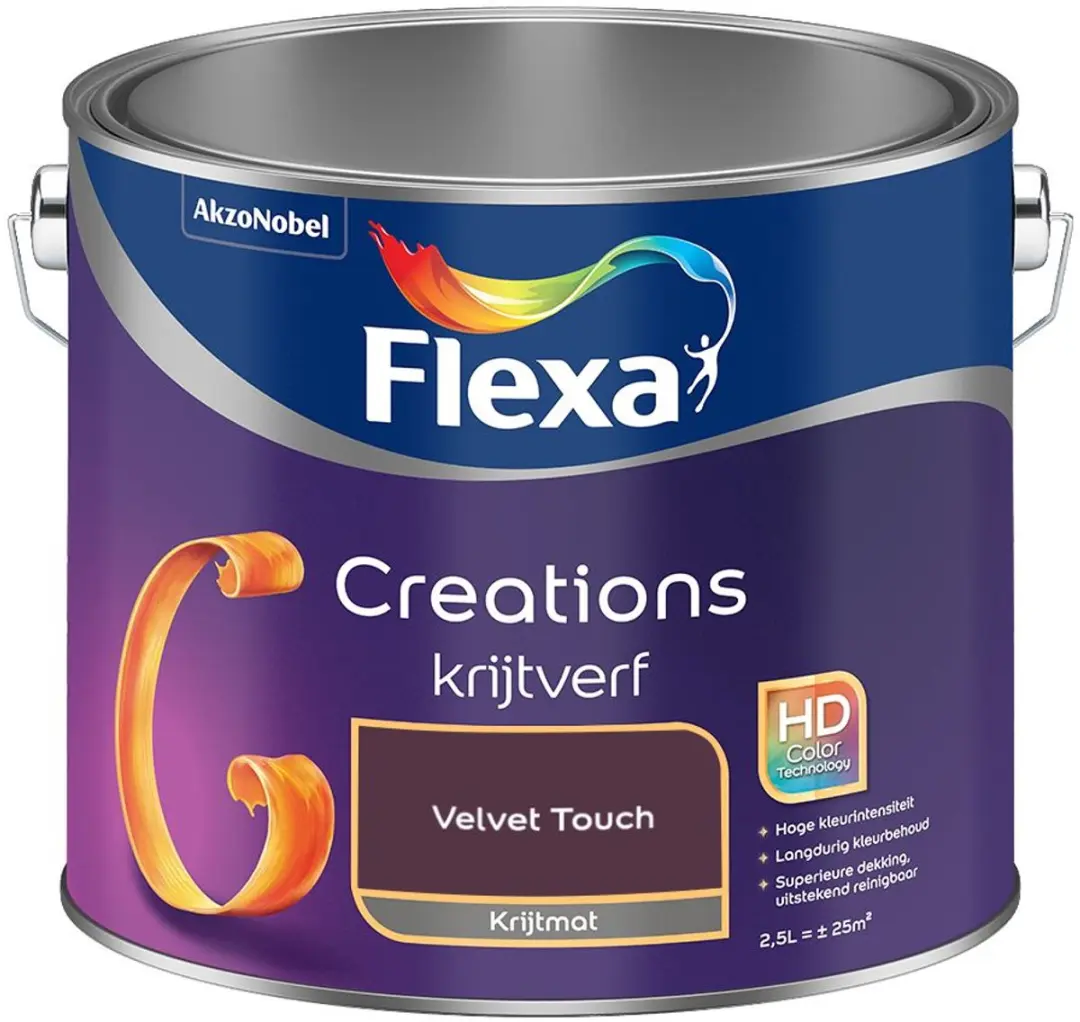 Flexa Creations Muurverf Velvet Touch 2,5L