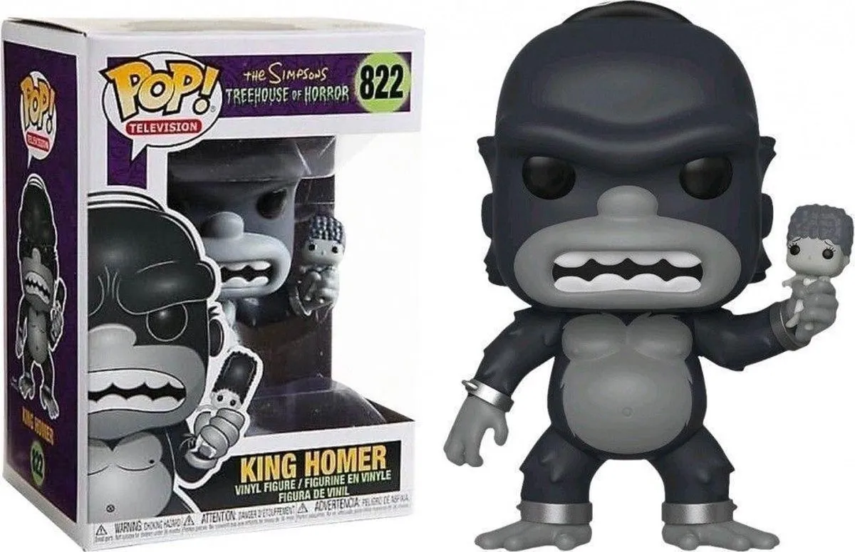 Funko Pop! The Simpsons King Homer #822 - Treehouse of Horror - Multi