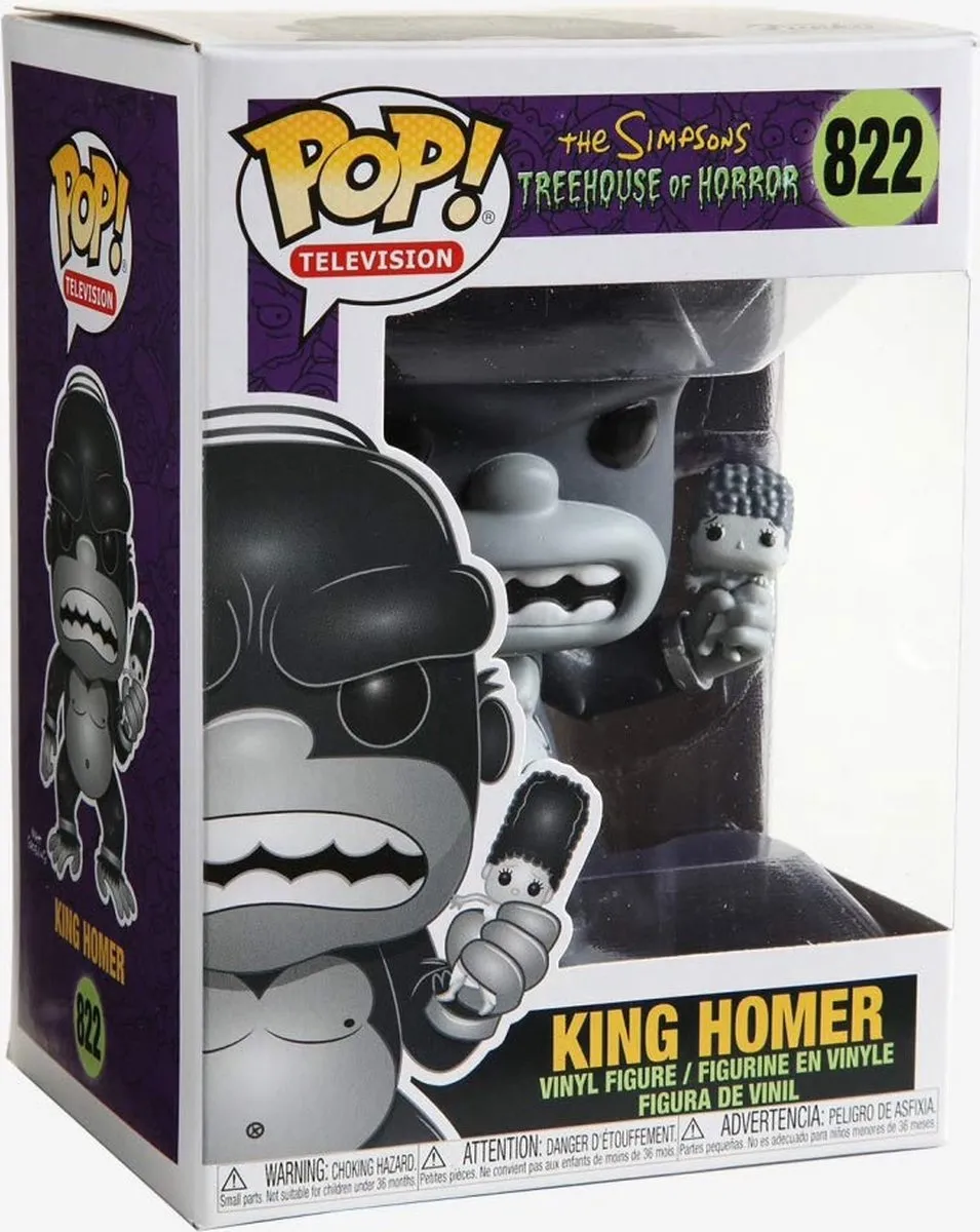 Funko Pop! The Simpsons King Homer #822 - Treehouse of Horror - Multi