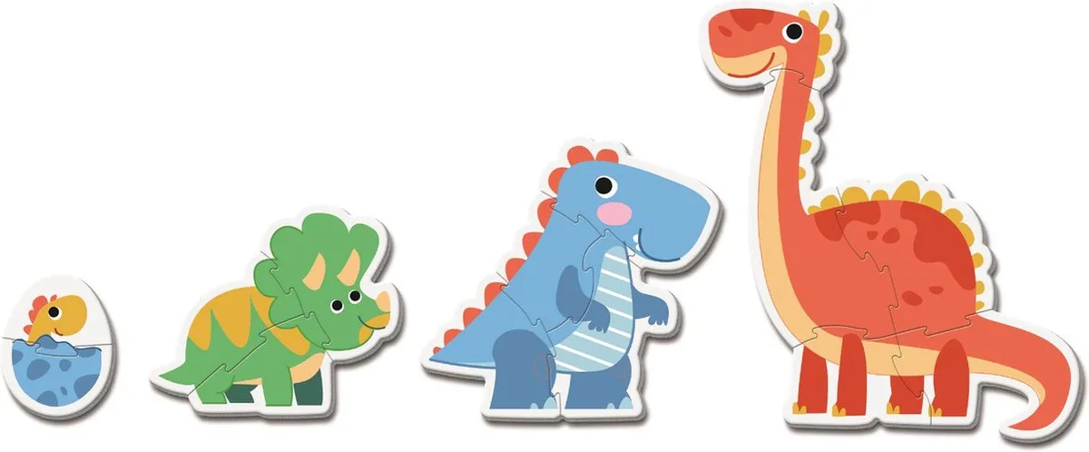 Clementoni My First Puzzles Dinosaurus 14 Stuks - Multicolor