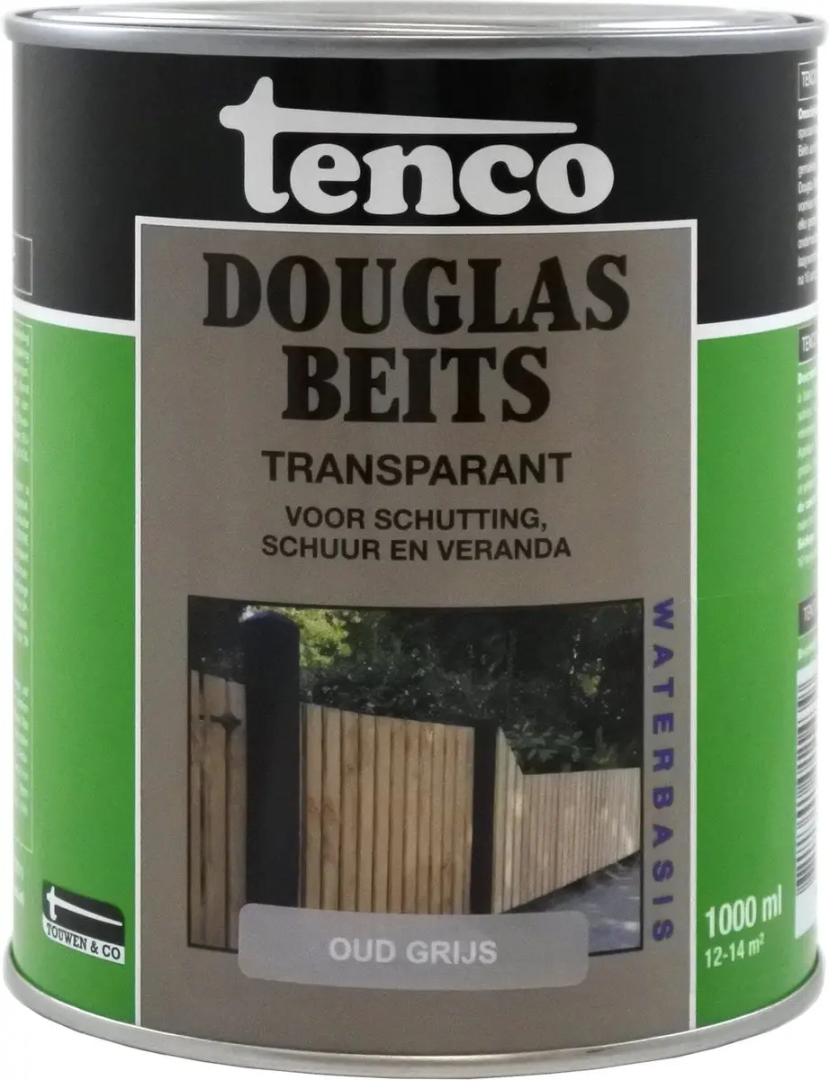 Tenco Douglasbeits Oud Grijs 1L