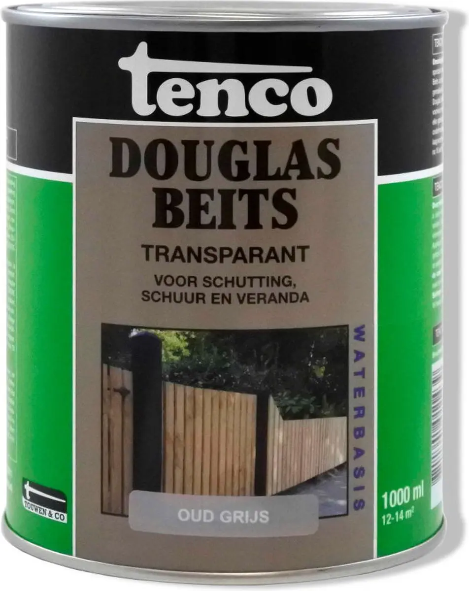 Tenco Douglasbeits Oud Grijs 1L