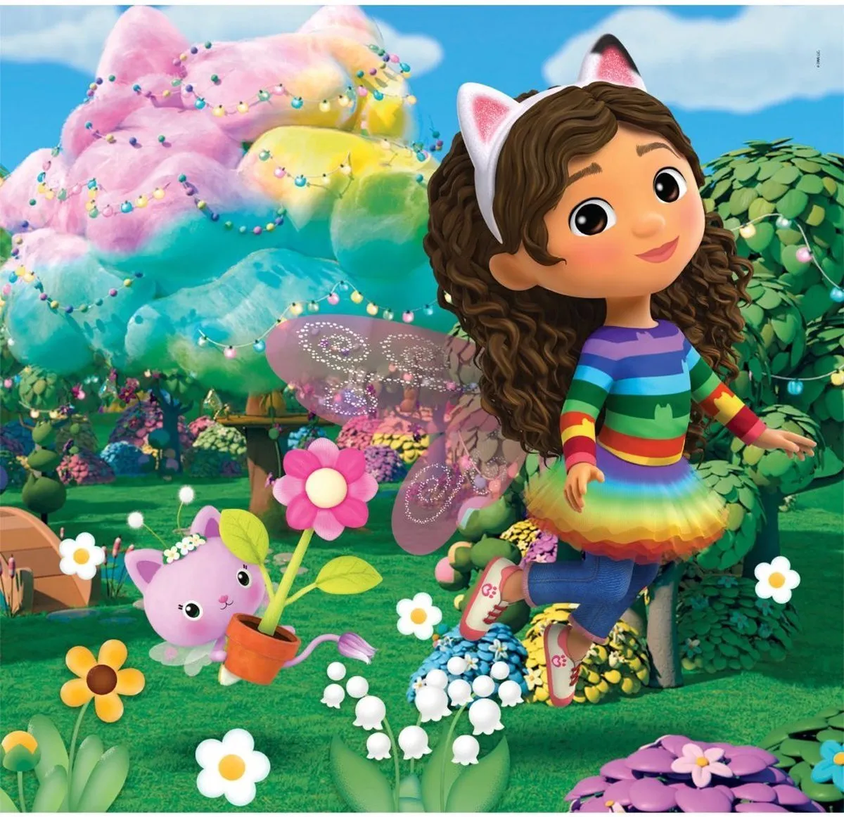 Clementoni Gabby's Dollhouse Puzzel 144 Stuks - 3+ Jaar