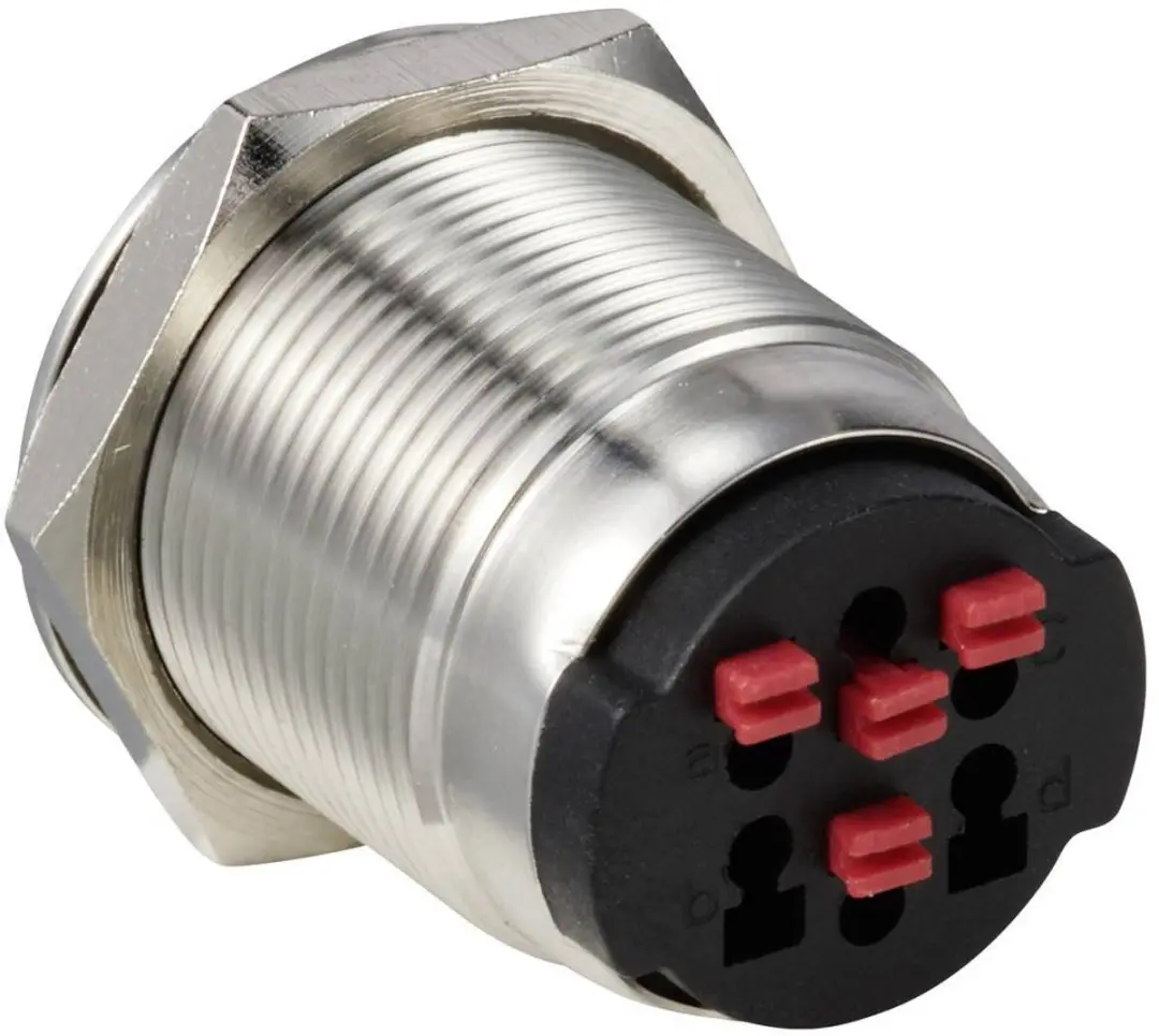 Tru Components TC-13224228 Druktoets 36V - 2A - Wit - IP65