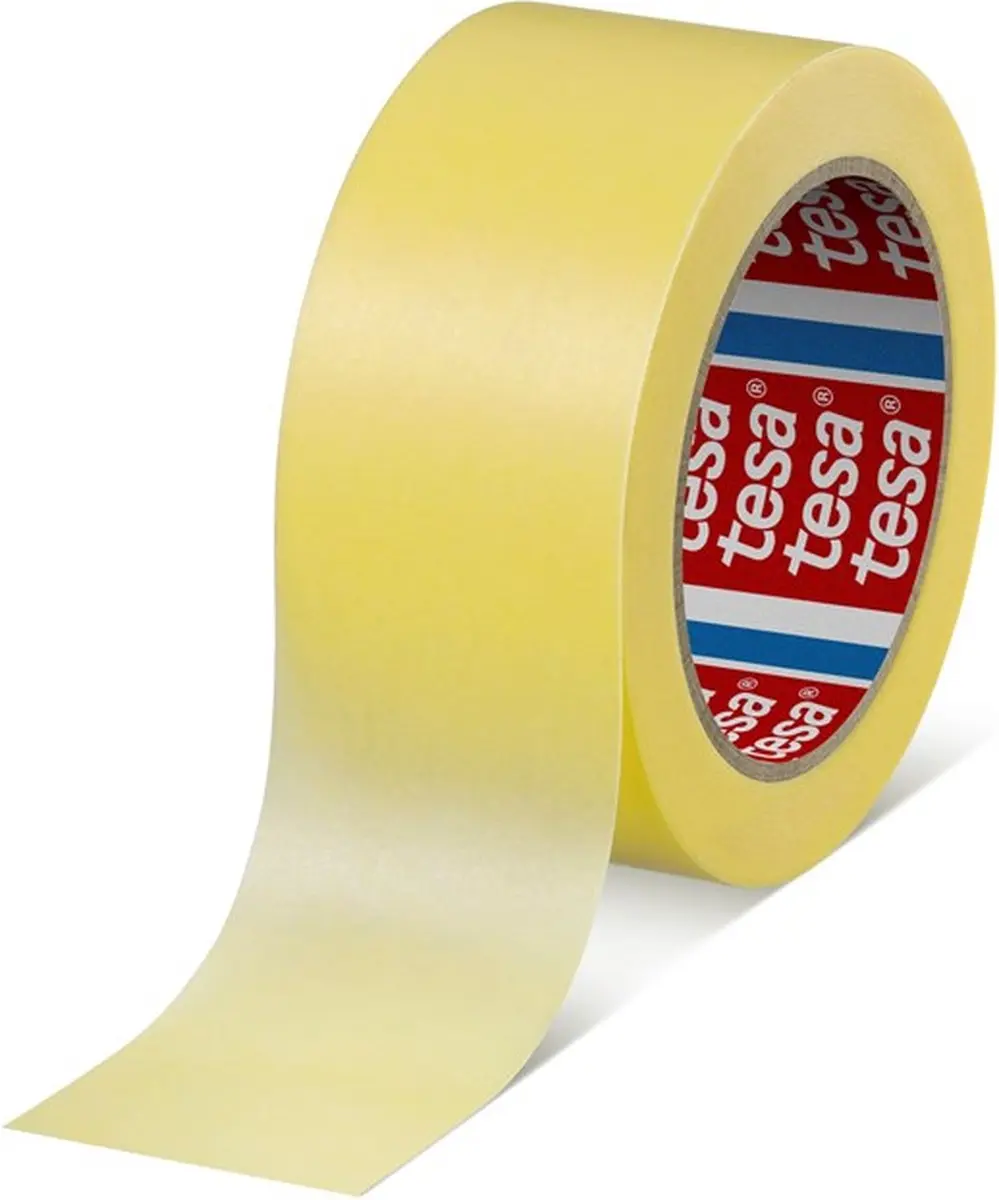 Tesa Precision Mask Gele Maskeringstape 50m x 50mm