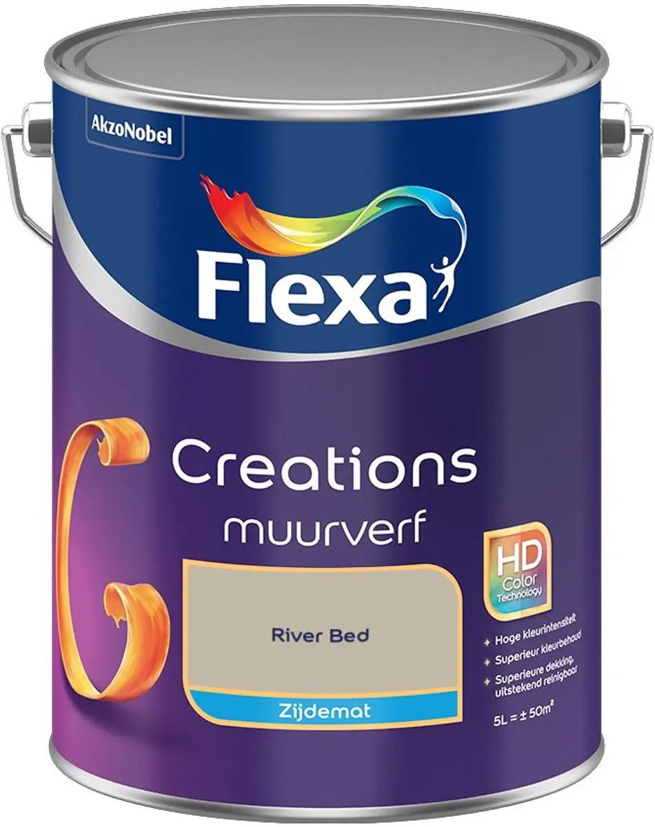 Flexa Creations Muurverf Zijdemat River Bed