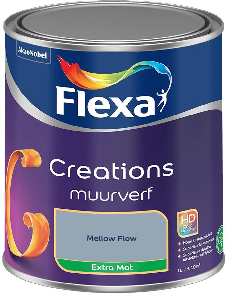 Flexa Creations Muurverf Extra Mat Mellow Flow 1L