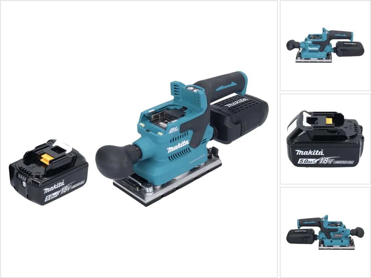 Makita DBO 382 Accu-Excentrische Schuurmachine 18V