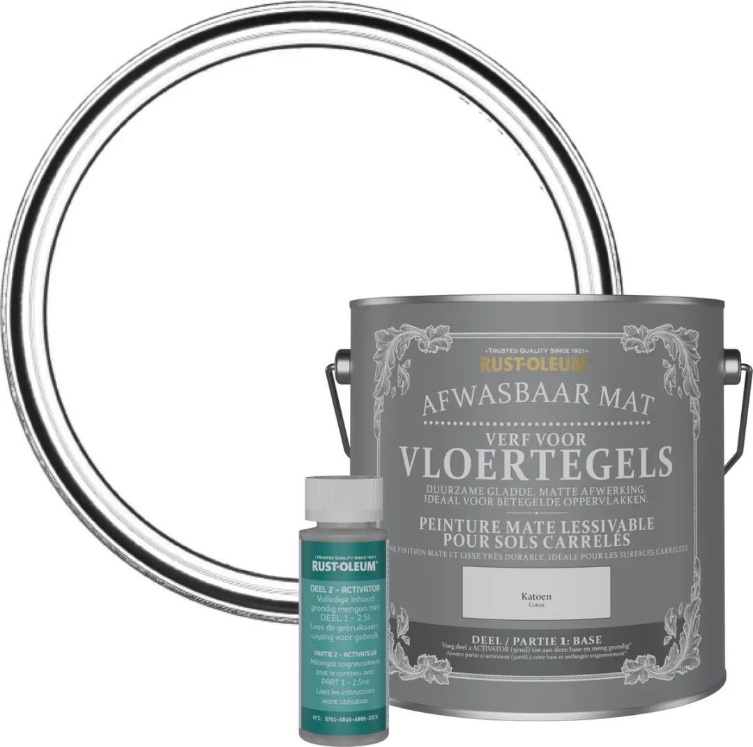 Rust-Oleum Katoen Vloertegelverf 2,5L