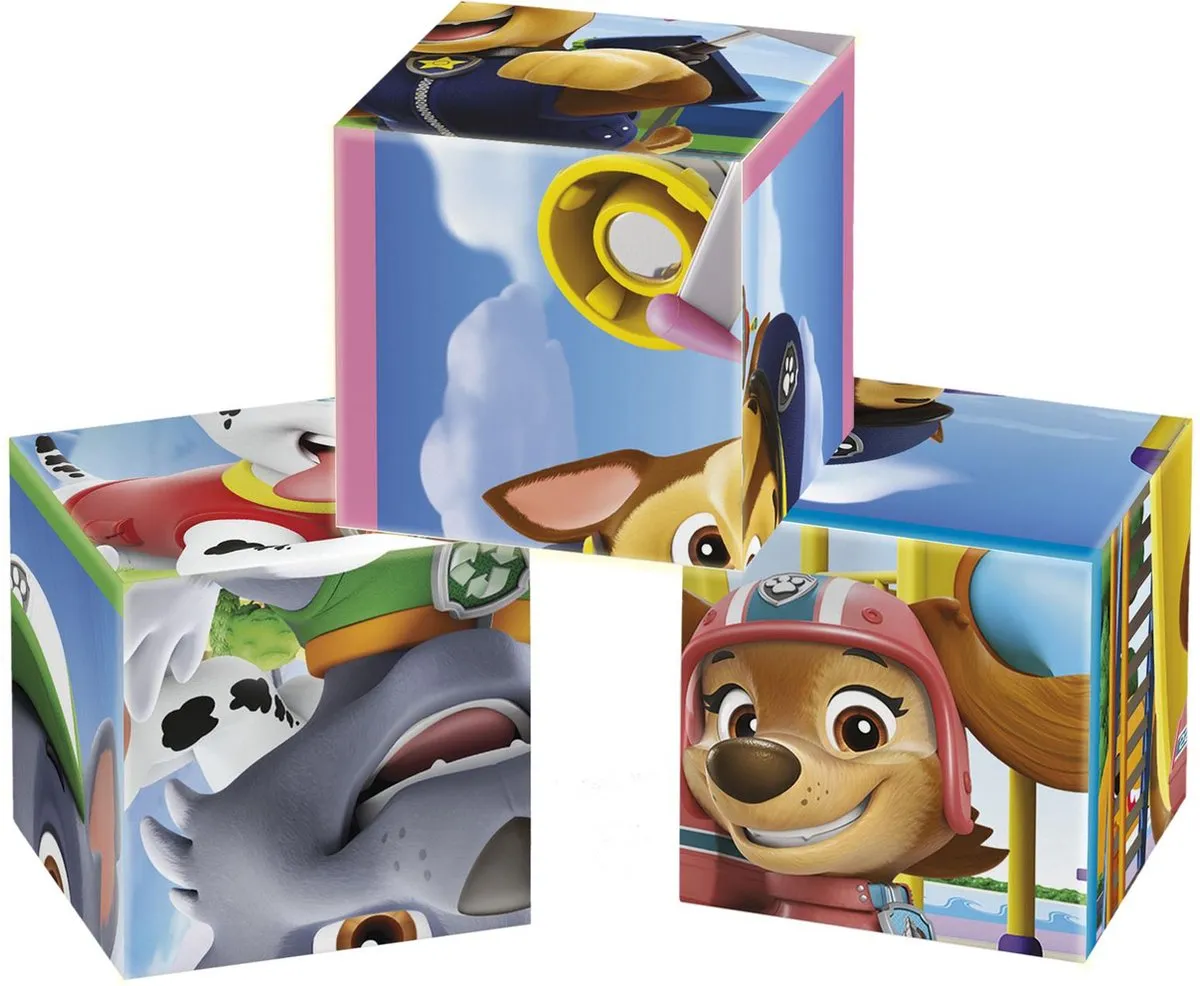 Clementoni Paw Patrol 12-delige Puzzel - 6 Afbeeldingen