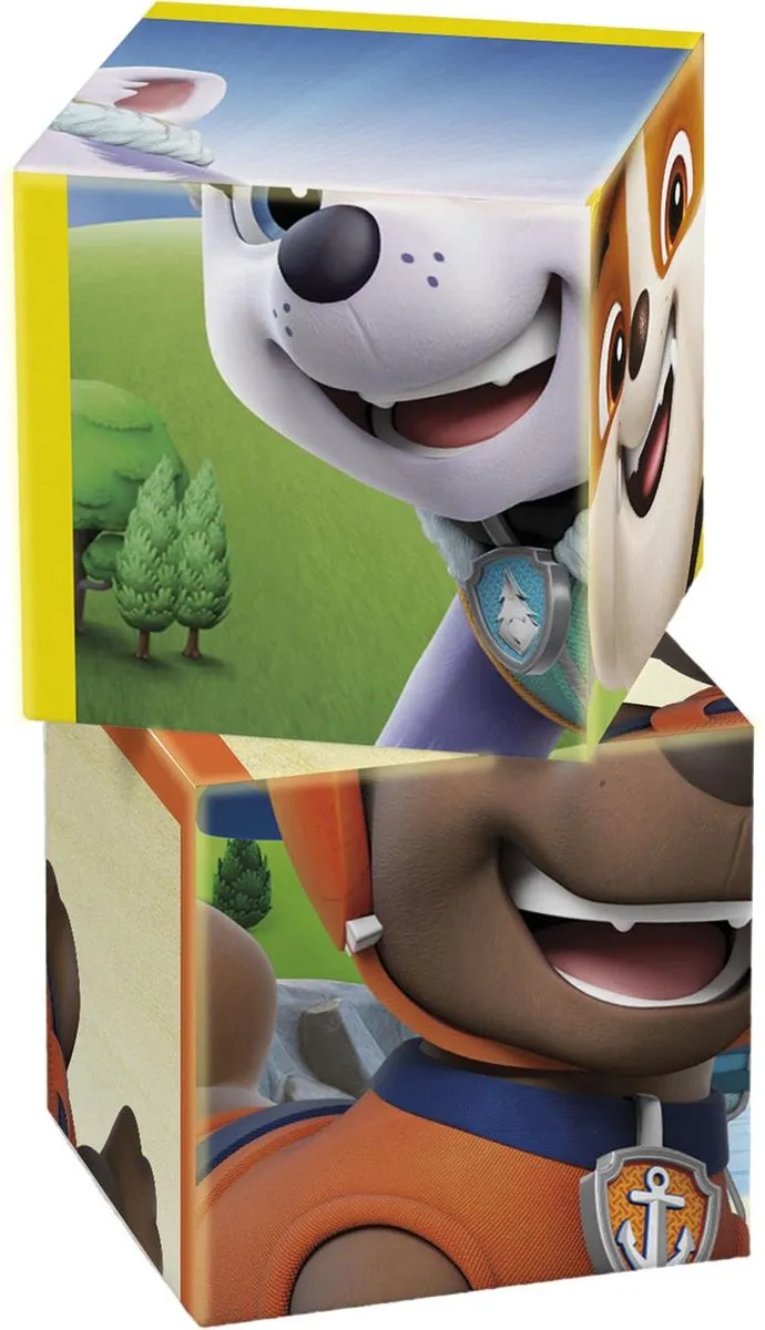 Clementoni Paw Patrol 12-delige Puzzel - 6 Afbeeldingen