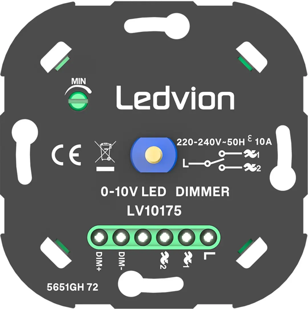 LEDVION 0-10V LED Dimmer Inbouw