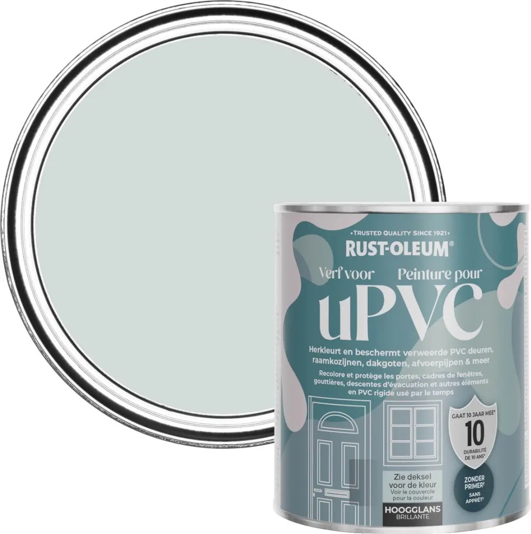 Rust-Oleum Lichtgrijs Hoogglans Verf 750ml
