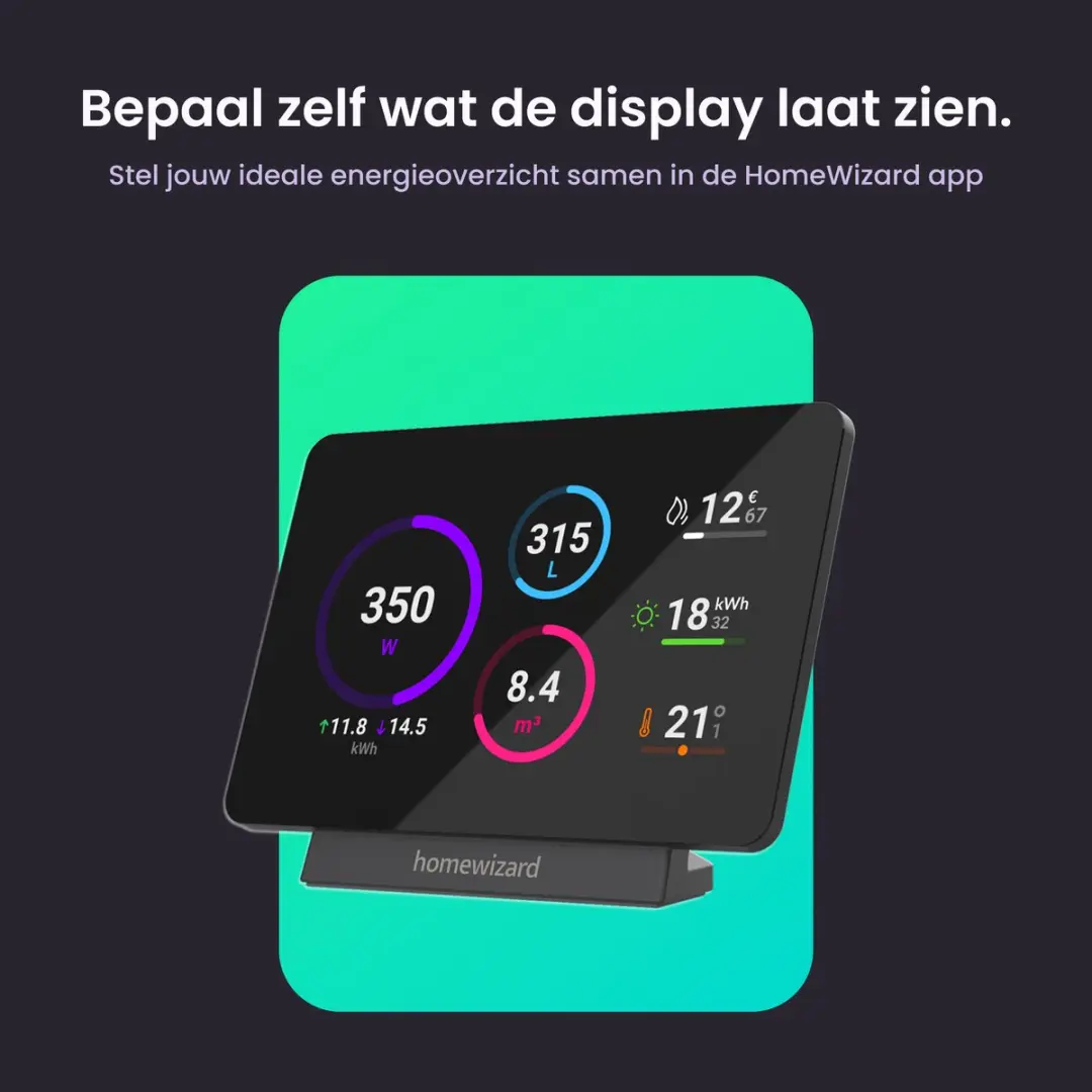 HomeWizard Energy Display - Zwart
