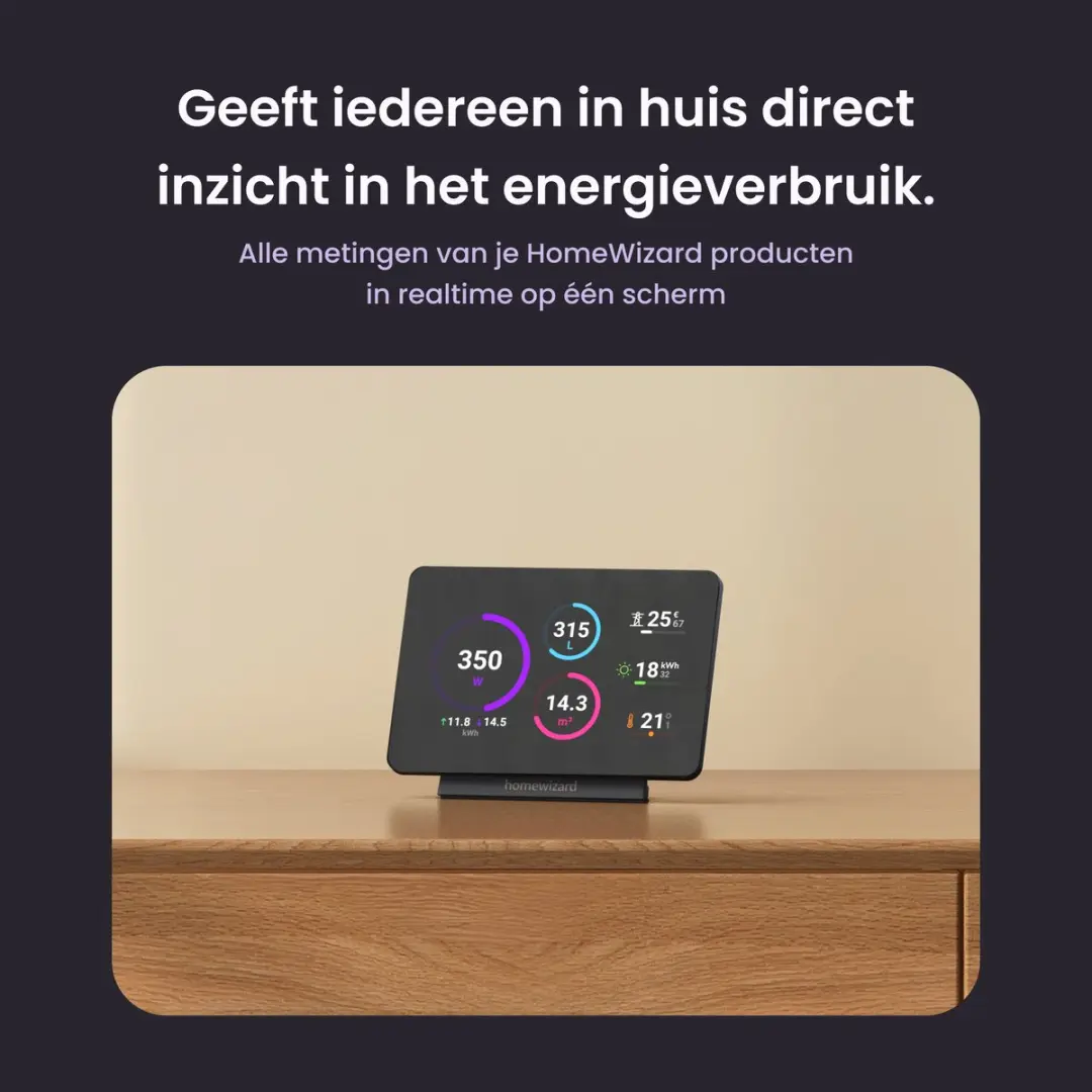 HomeWizard Energy Display - Zwart