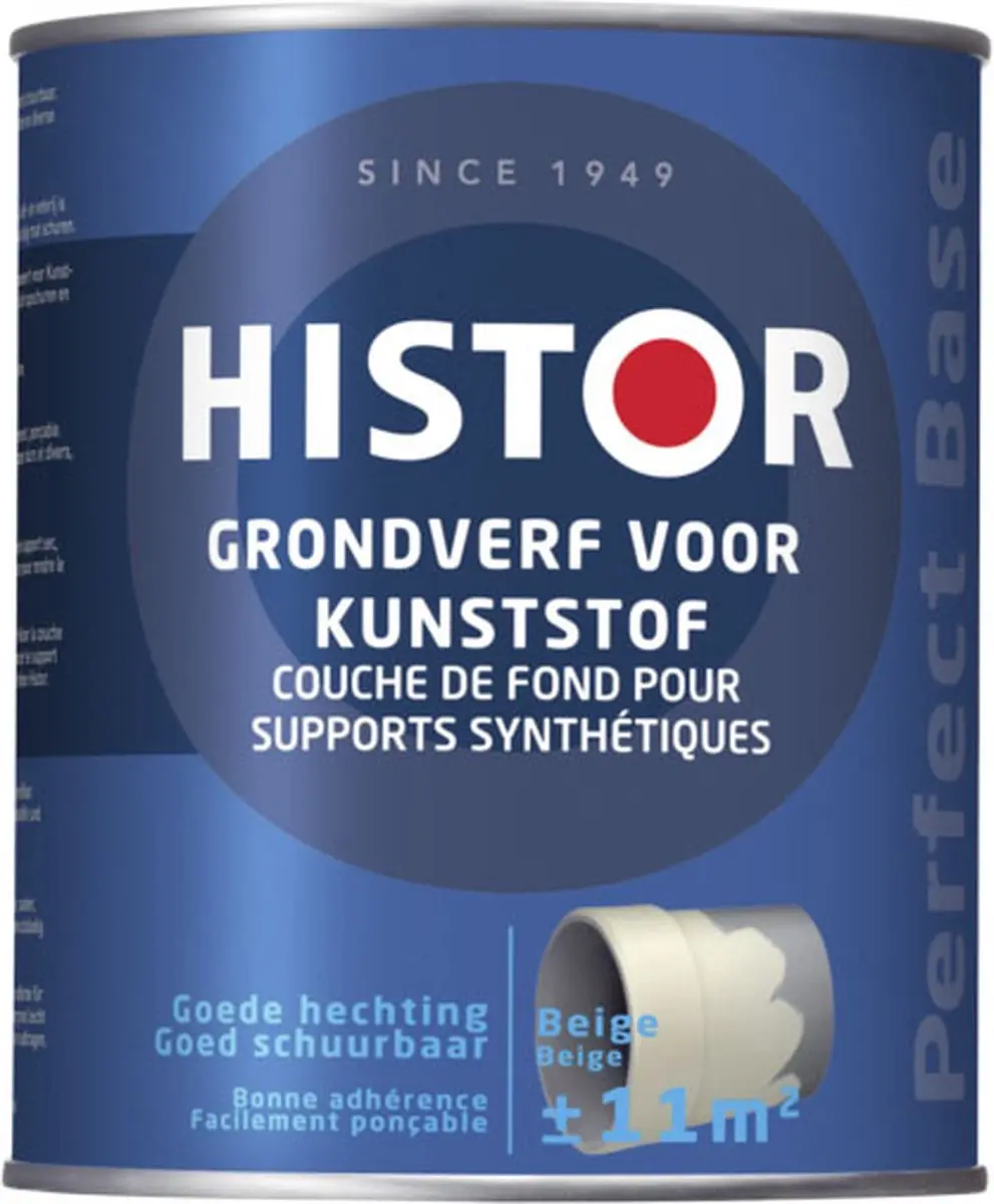 Histor Perfect Base Grondverf 0,75L - Beige