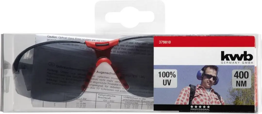 KWB 379810 Veiligheidsbril - Transparant