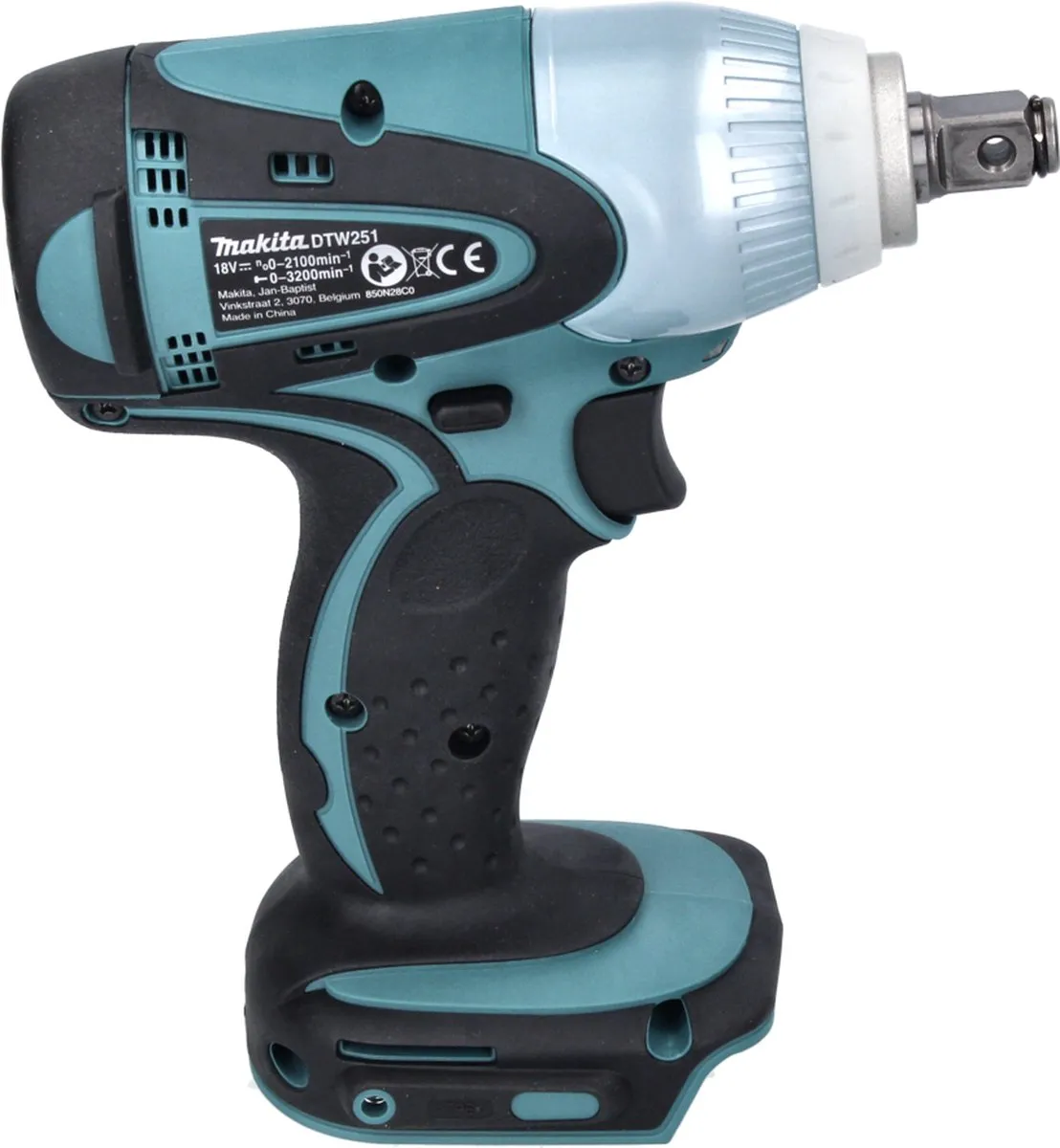 Makita DTW251Z Slagmoersleutel 18V - 230Nm - afbeelding 6 van 6