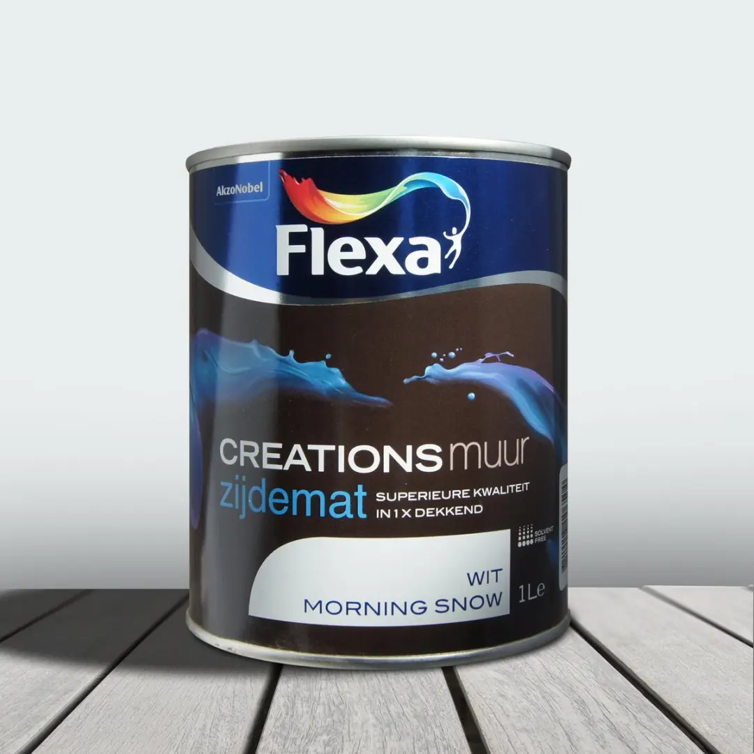 Flexa Creations Muurverf Zijdemat Morning Snow 1L