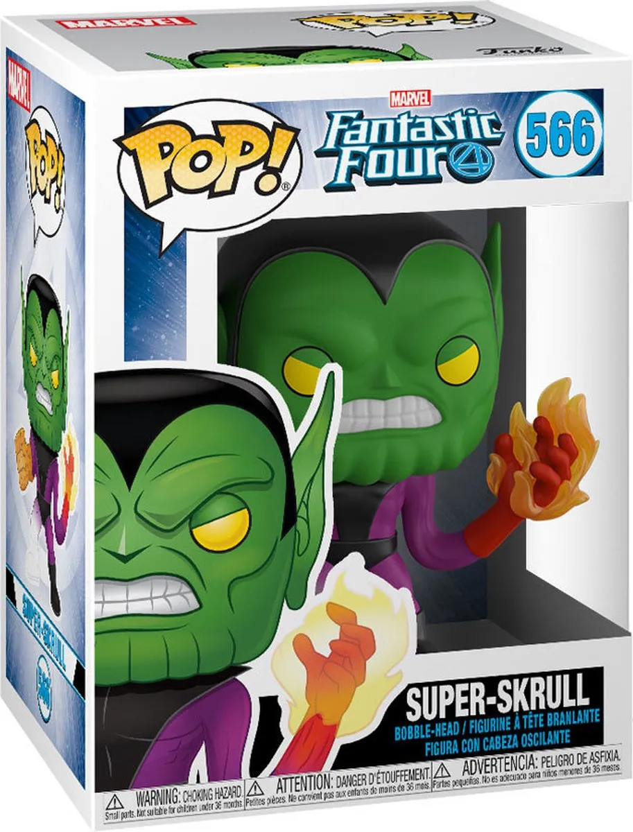 Funko Pop! Fantastic Four Super Skull 44994 - Multicolor