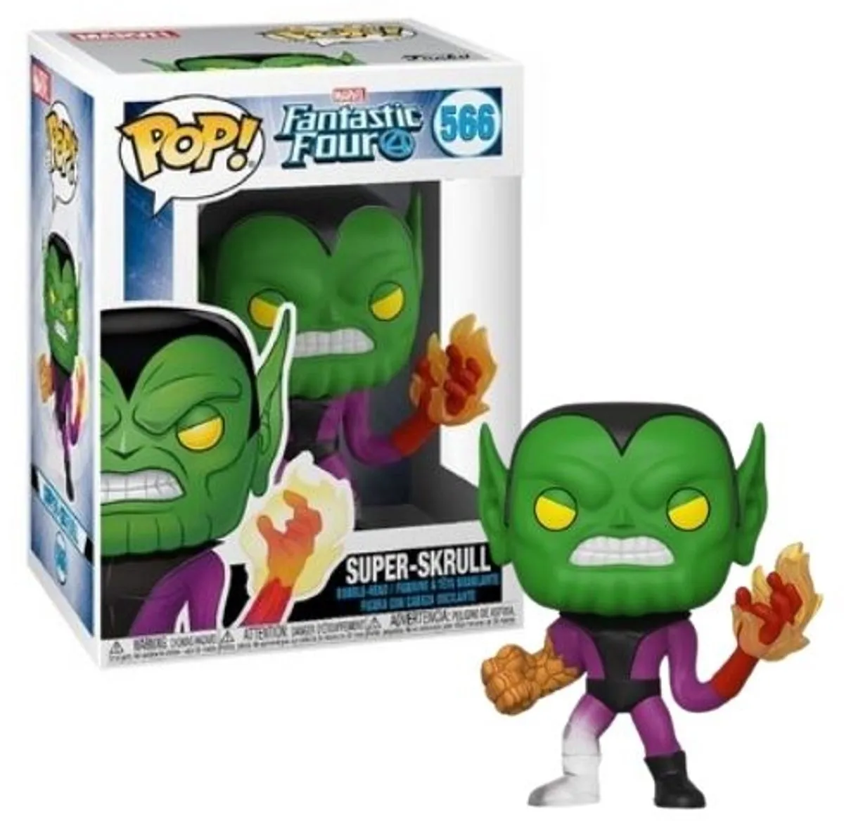 Funko Pop! Fantastic Four Super Skull 44994 - Multicolor - afbeelding 6 van 6