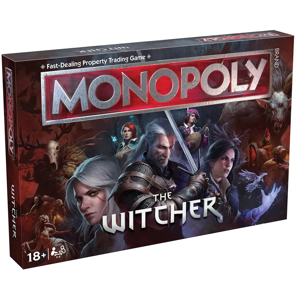Winning Moves Monopoly The Witcher Bordspel - 2-6 Spelers