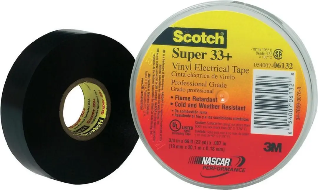 3M Scotch SUPER33+ Isolatietape 20m x 19mm - Zwart