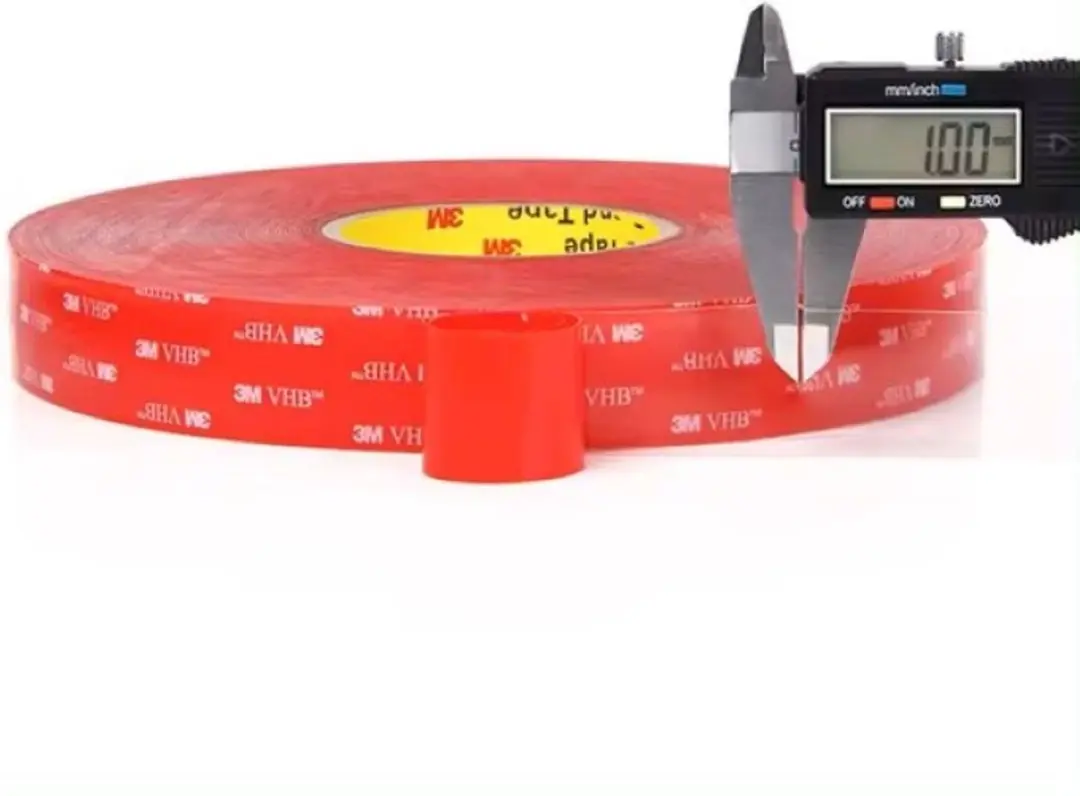 3M VHB 4910F Montagetape 5m x 25mm - Transparant + 3M 4298UV Primer 3ml