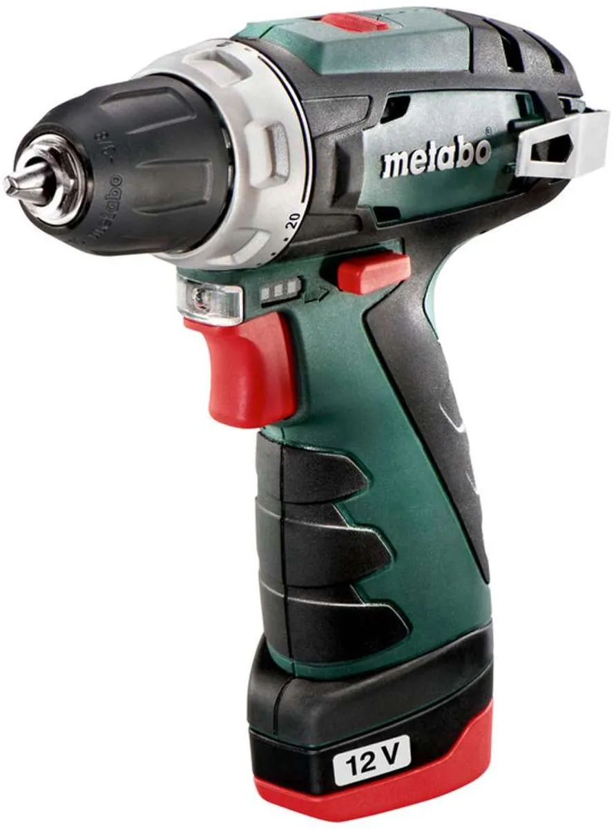 Metabo PowerMaxx BS Basic 10.8V Accu Boor-/Schroefmachine - 2x 2.0Ah