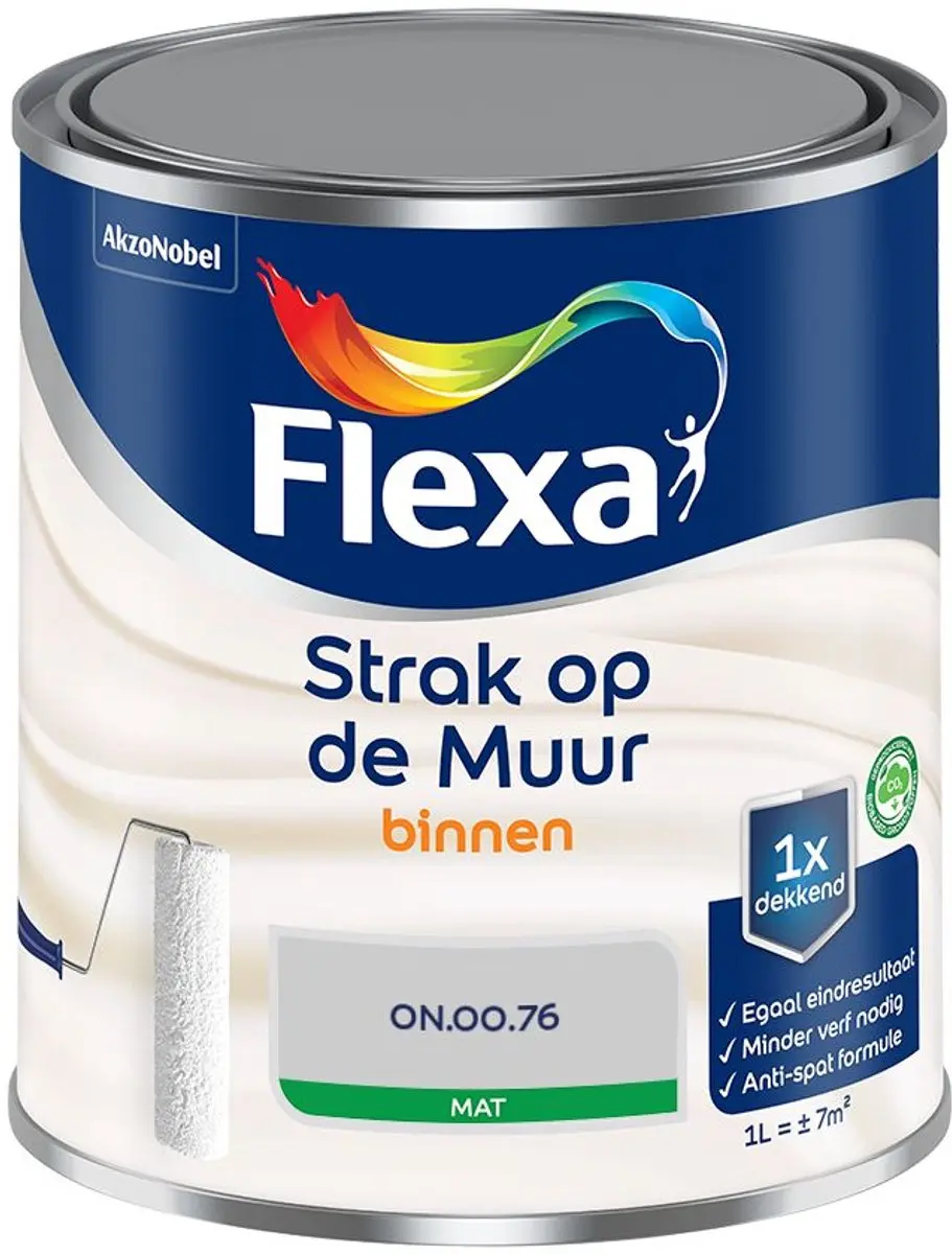 Flexa Strak Op De Muur Binnenmat ON.00.76 Mengverf 1L