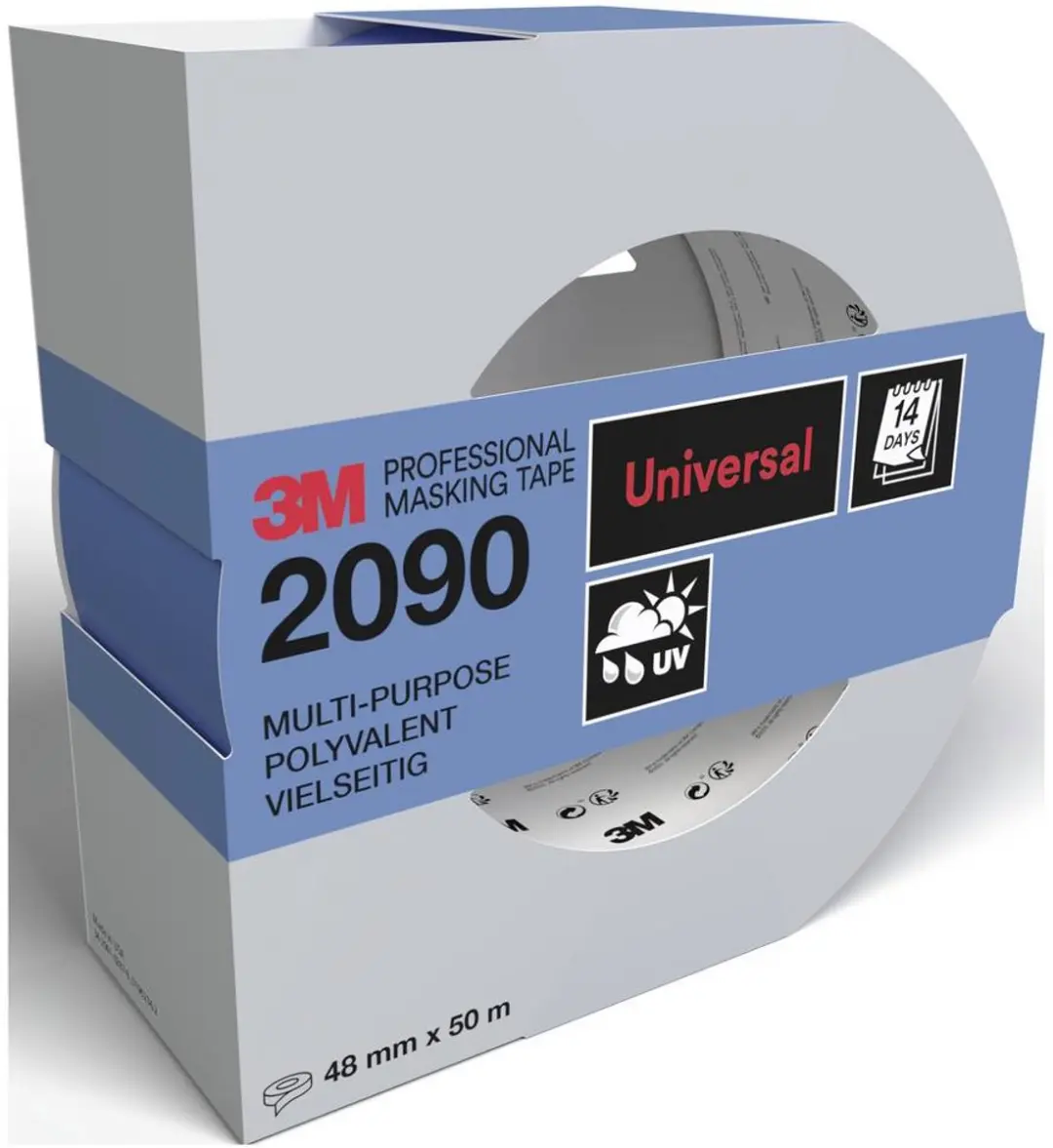 3M Blauwe Masking Tape 2090